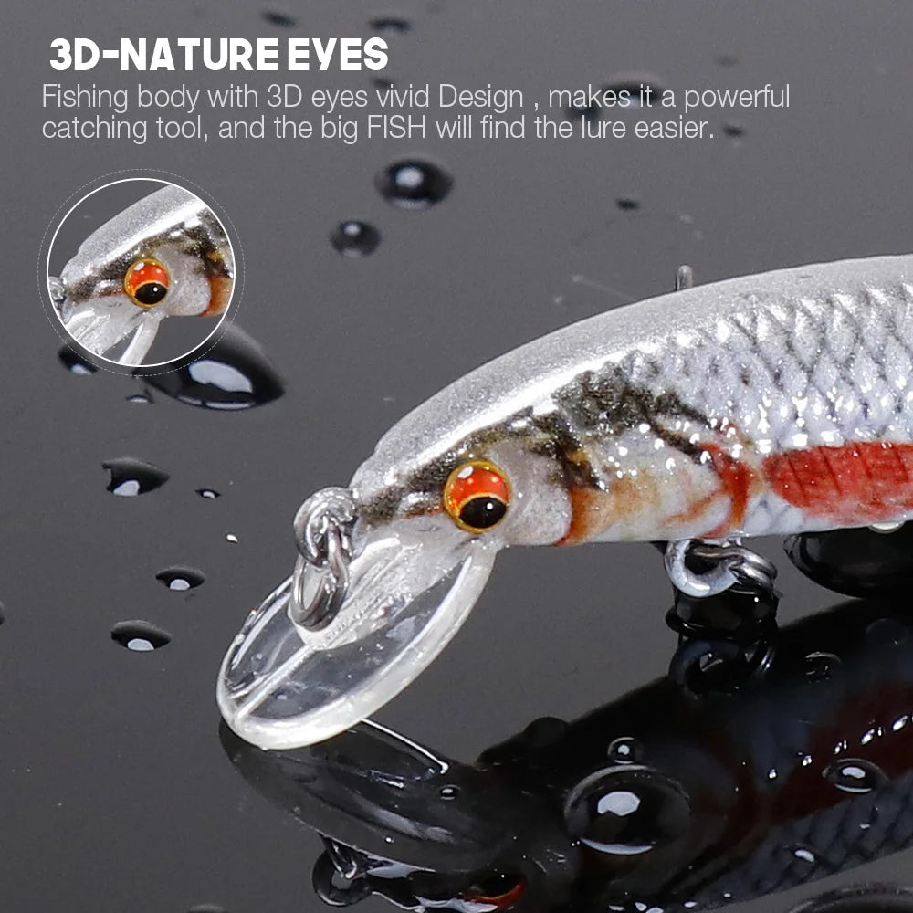 Mini Minnow Crankbait Kit for Pike and Perch