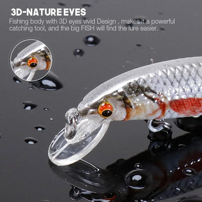 Mini Minnow Crankbait Kit for Pike and Perch