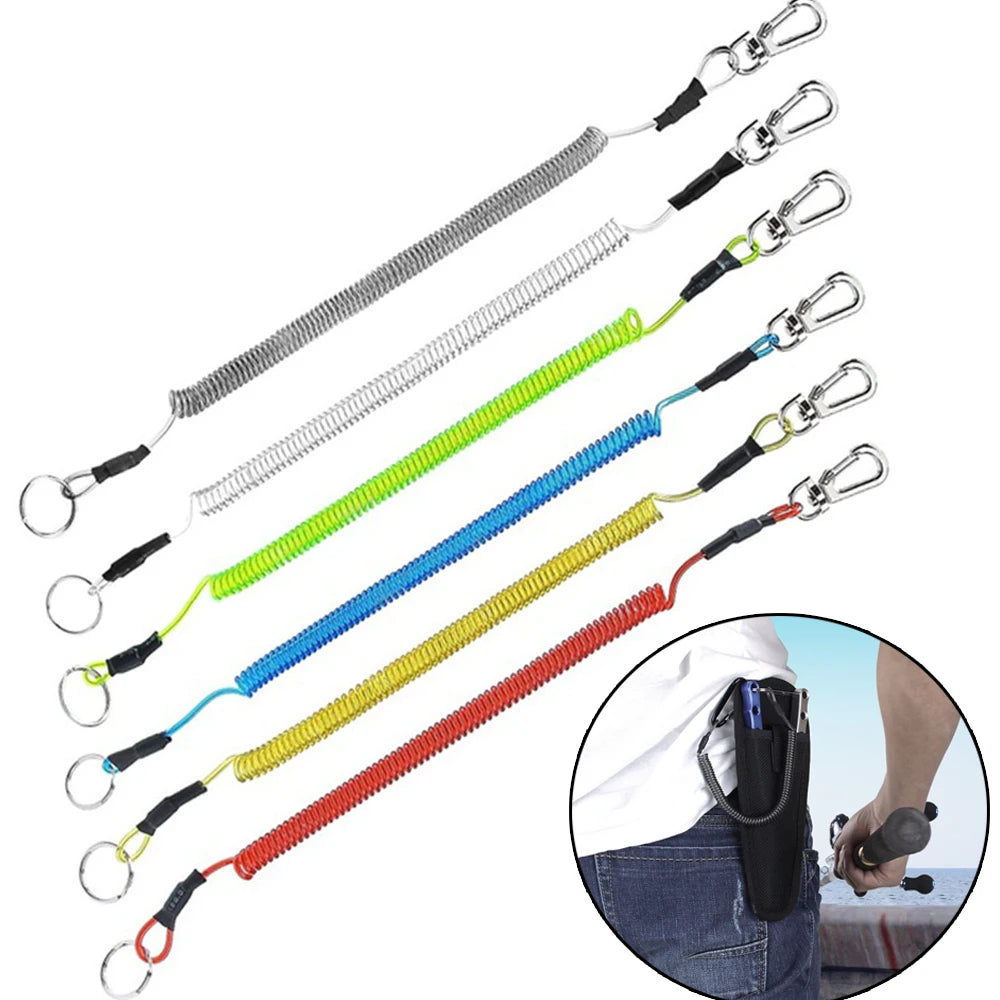 Elastic Anti-Lost Rope for Tackle or Phone