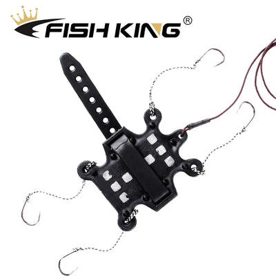 Carp Feeder Bait Cage with Hair Rigs and Sinkers