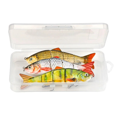 Jointed Swimbait Set for Pike Fishing