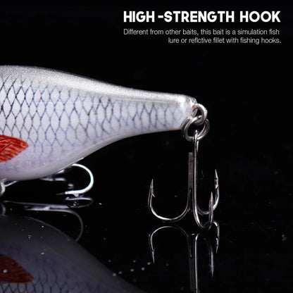 Bionic Minnow Floating Lure Set for Pike and Trout