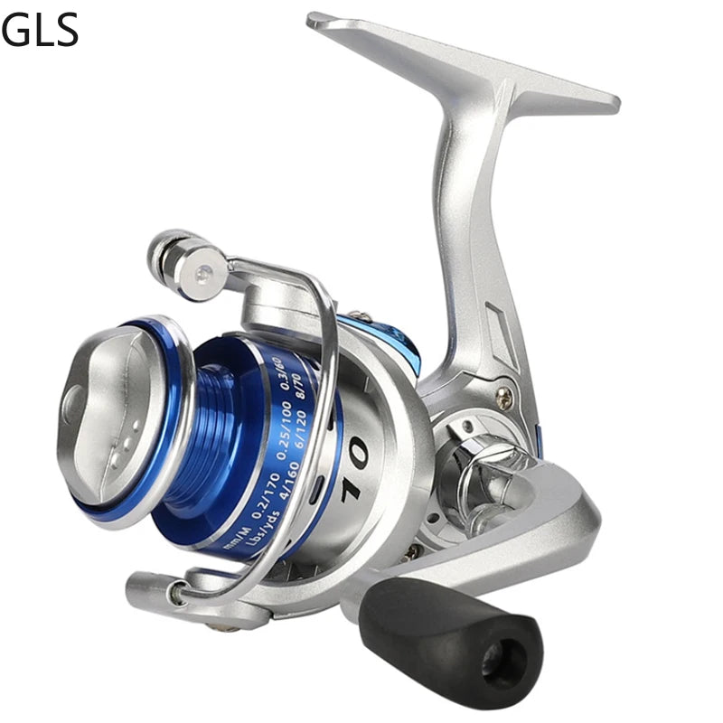 Mini High Speed Reel for Saltwater Bass Fishing