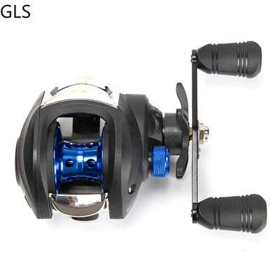 Carp Baitcasting Reel with Magnetic Brake System
