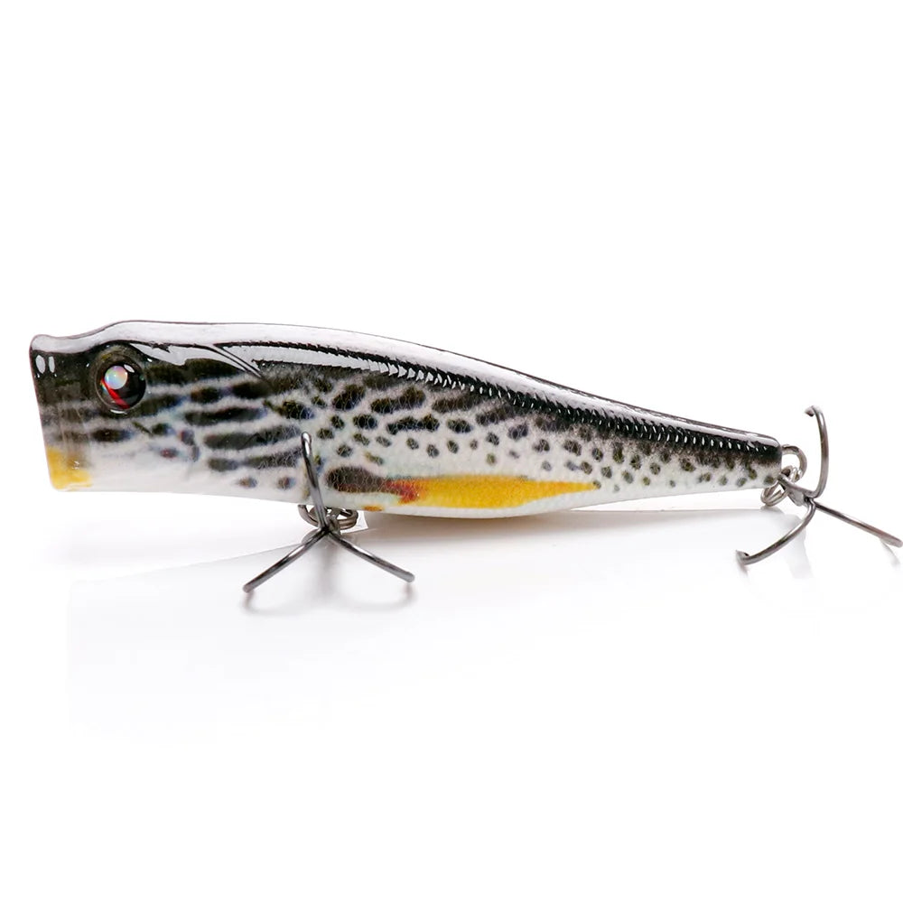 Topwater Floating Popper Crankbait for Pike