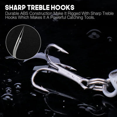 Mini Wobblers Lure Set with Tackle Box