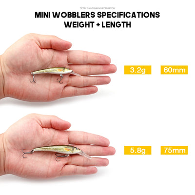 Bionic Floating Minnow Fishing Lure for Pike