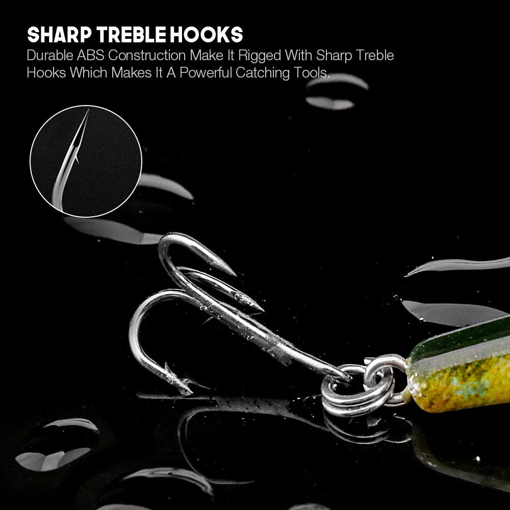 Bionic Floating Minnow Fishing Lure for Pike