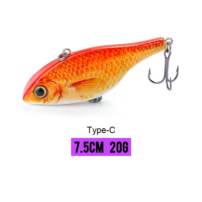 Heavy Vib Sinking Wobbler for Pike Fishing