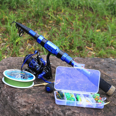 Telescopic Fishing Combo with Ultralight Rod