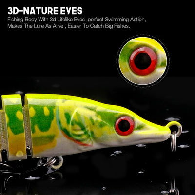 Mini Sinking Swimbait Lure for Pike Fishing