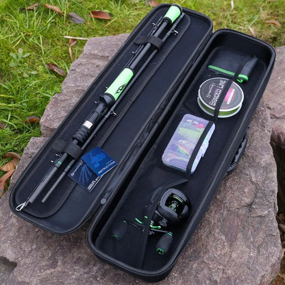 Carbon Casting Rod Kit with Reel and Tackle