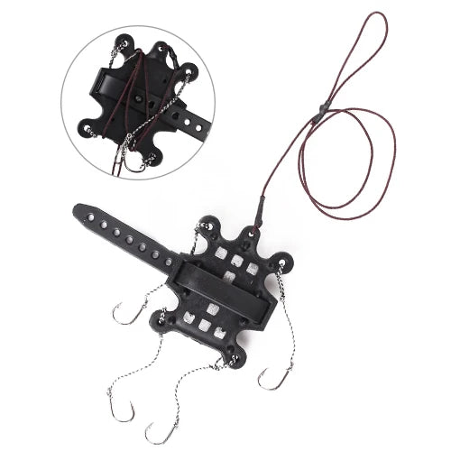 Carp Feeder Bait Cage with Hair Rigs and Sinkers