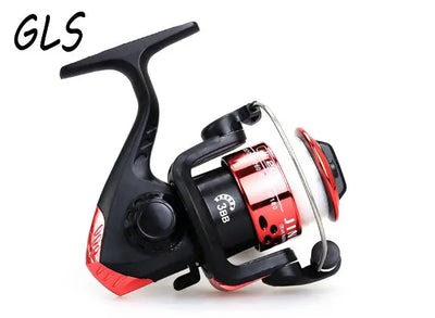 Compact Rotating Fishing Reel with Swivel Arm