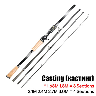 Rapier Series Multi-Length Carbon Travel Lure Rod