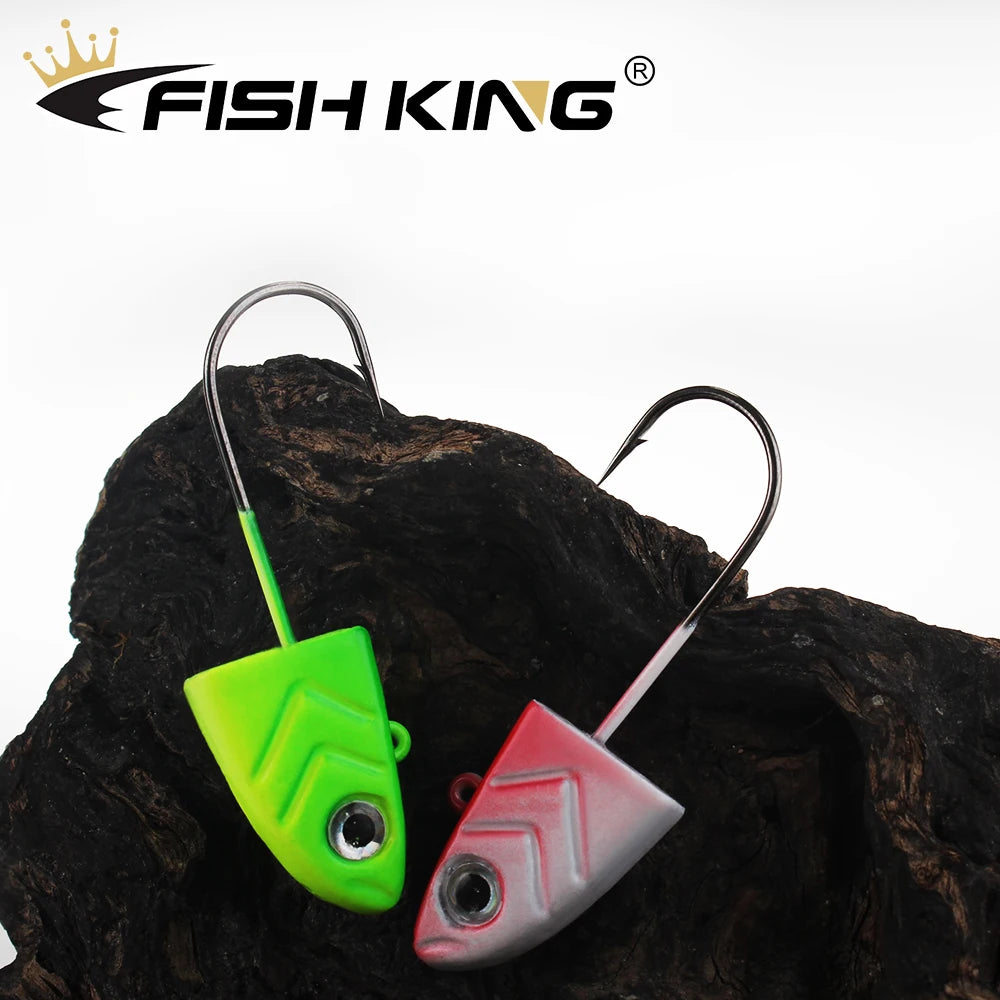 Minnow Jig Hooks with Silicone Artificial Bait