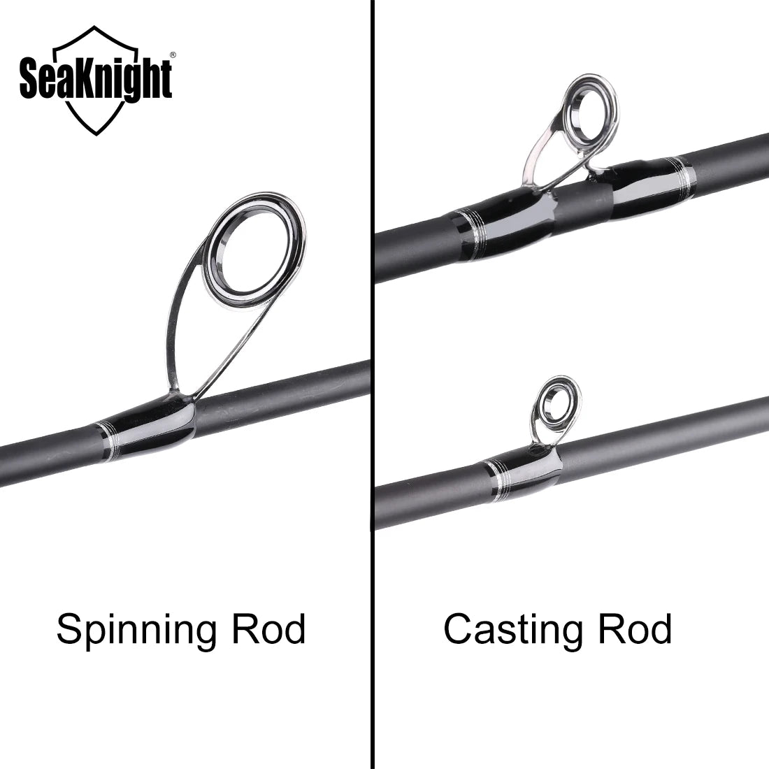 Falcon Series Dual-Tip Carbon Lure Fishing Rod