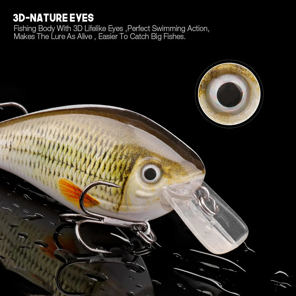 Floating Crankbait and Trout Lure Kit