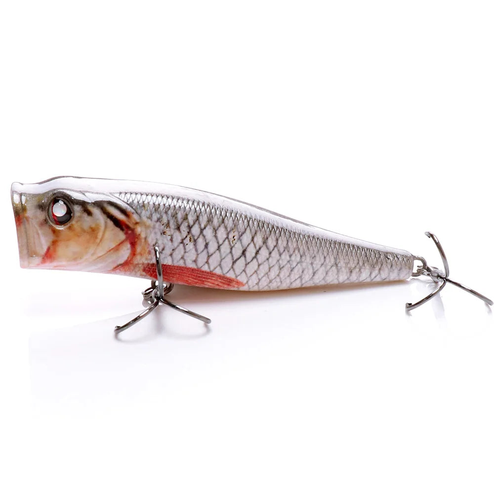 Topwater Floating Popper Crankbait for Pike