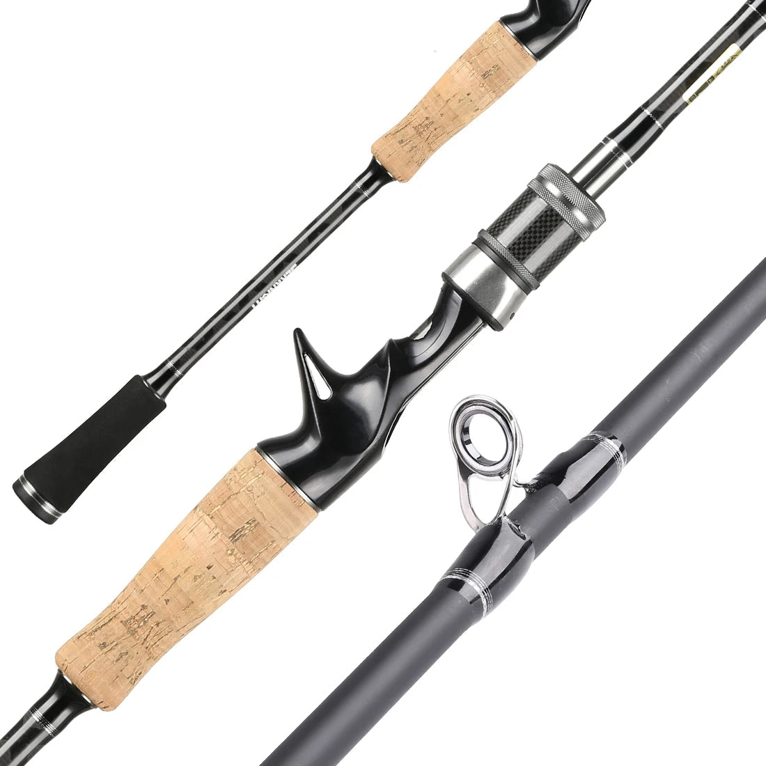 Falcon Series Dual-Tip Carbon Lure Fishing Rod