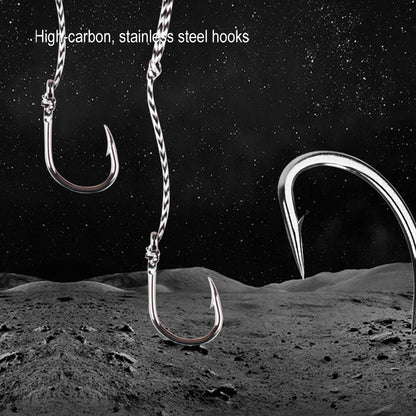 Carp Feeder Bait Cage with Hair Rigs and Sinkers