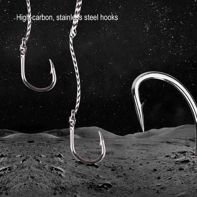 Carp Feeder Bait Cage with Hair Rigs and Sinkers