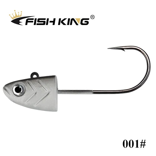 Minnow Jig Hooks with Silicone Artificial Bait