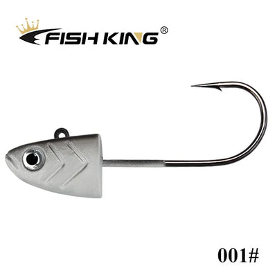 Minnow Jig Hooks with Silicone Artificial Bait