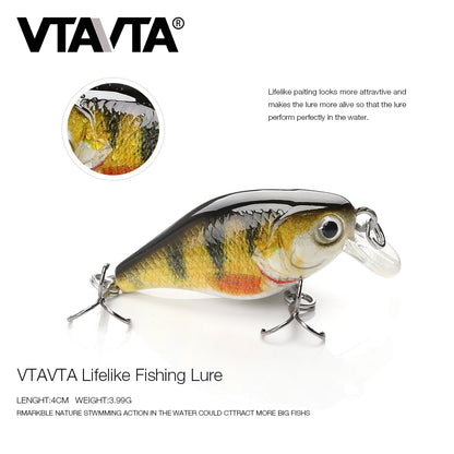 Mini Topwater Wobbler for Pike and Trout