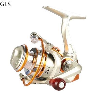 Mini High Speed Reel for Saltwater Bass Fishing