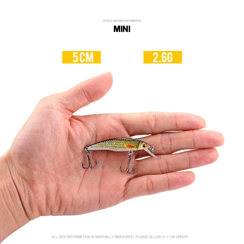 Bionic Minnow Crankbait Kit for Pike Fishing
