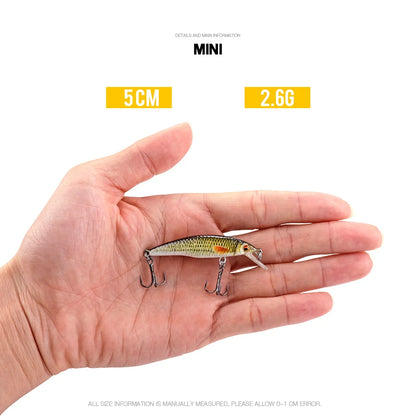 Bionic Minnow Crankbait Kit for Pike Fishing
