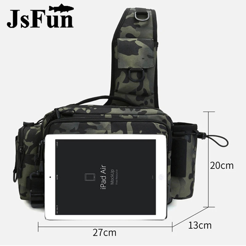 Crossbody Fishing Tackle Utility Bag