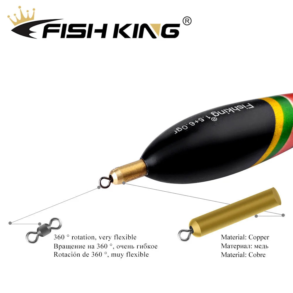 Heavy Duty Balsa Floats for Carp Fishing