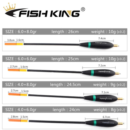Mixed Size Balsa Floats for Carp Fishing
