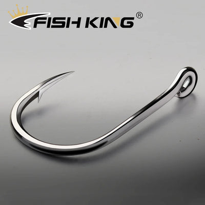 Strong Barbed Hooks for Saltwater Fishing