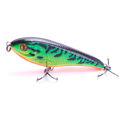 Sinking Jerkbait Vib Lure with Origin Hooks for Pike