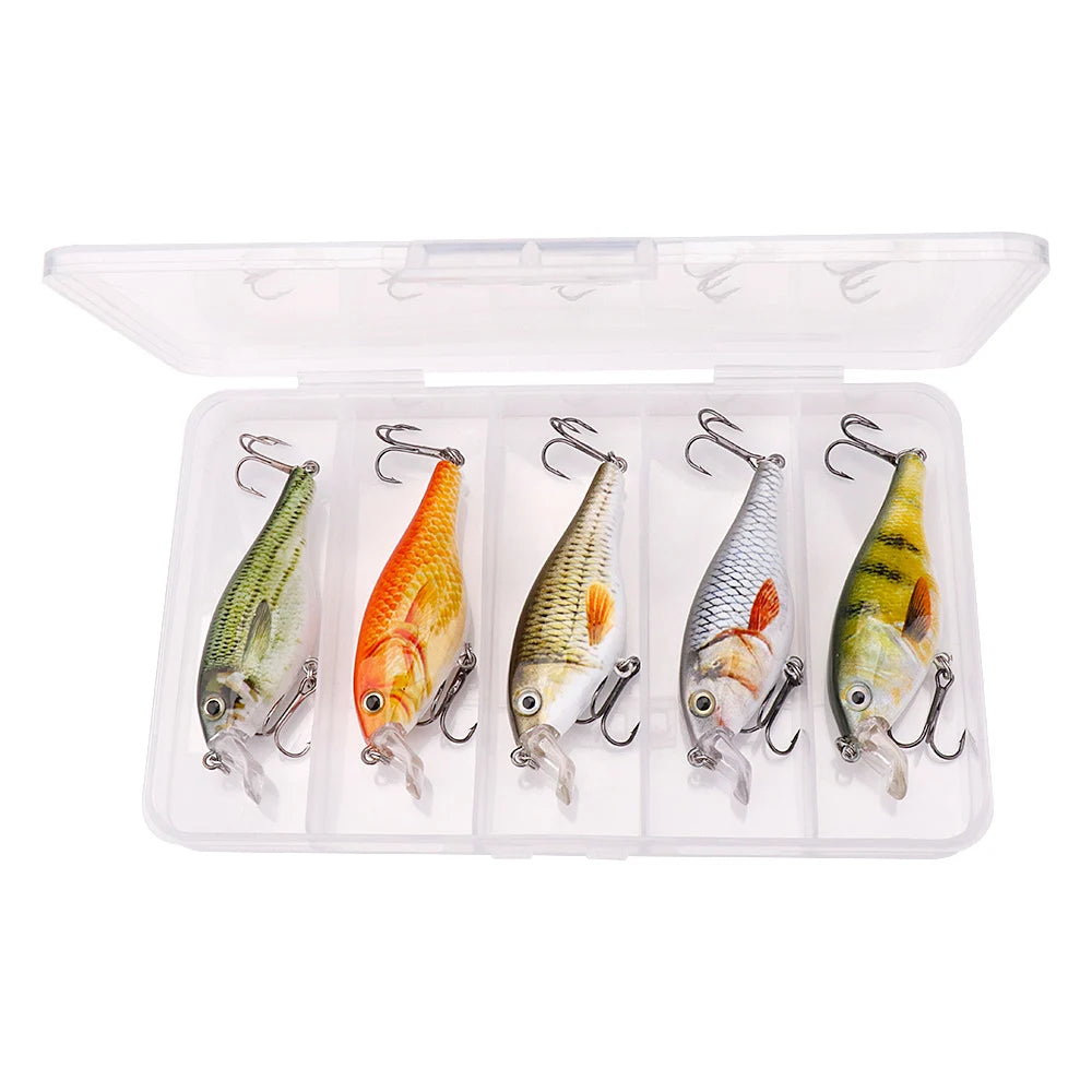 Bionic Minnow Floating Lure Set for Pike and Trout