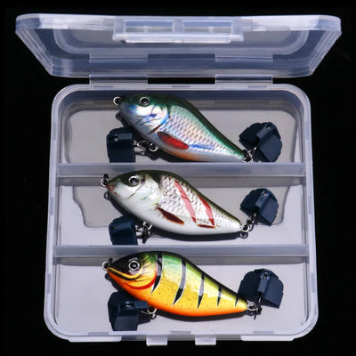 Winter Jerkbait Vib Lures Set with Hooks