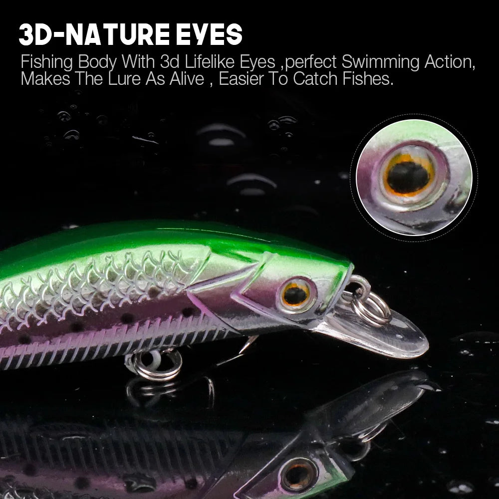 Sinking Minnow Lures for Trout and Pike