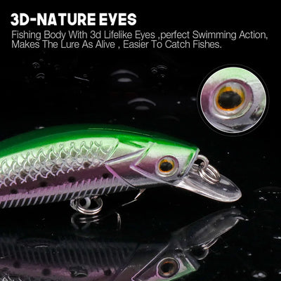 Sinking Minnow Lures for Trout and Pike