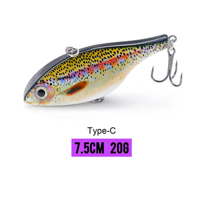 Heavy Vib Sinking Wobbler for Pike Fishing