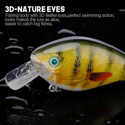Floating Crankbait Wobbler for Pike Fishing