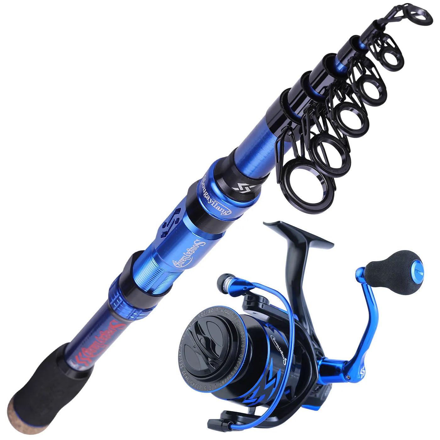 Telescopic Fishing Combo with Ultralight Rod