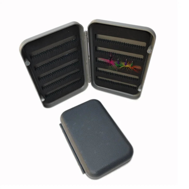 Fly Lure Storage Box with Spoon Hook Slots