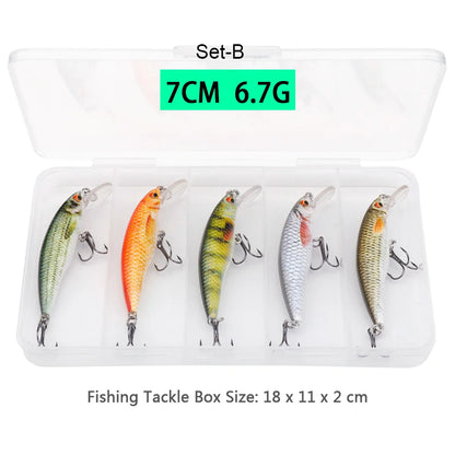Bionic Minnow Crankbait Kit for Pike Fishing
