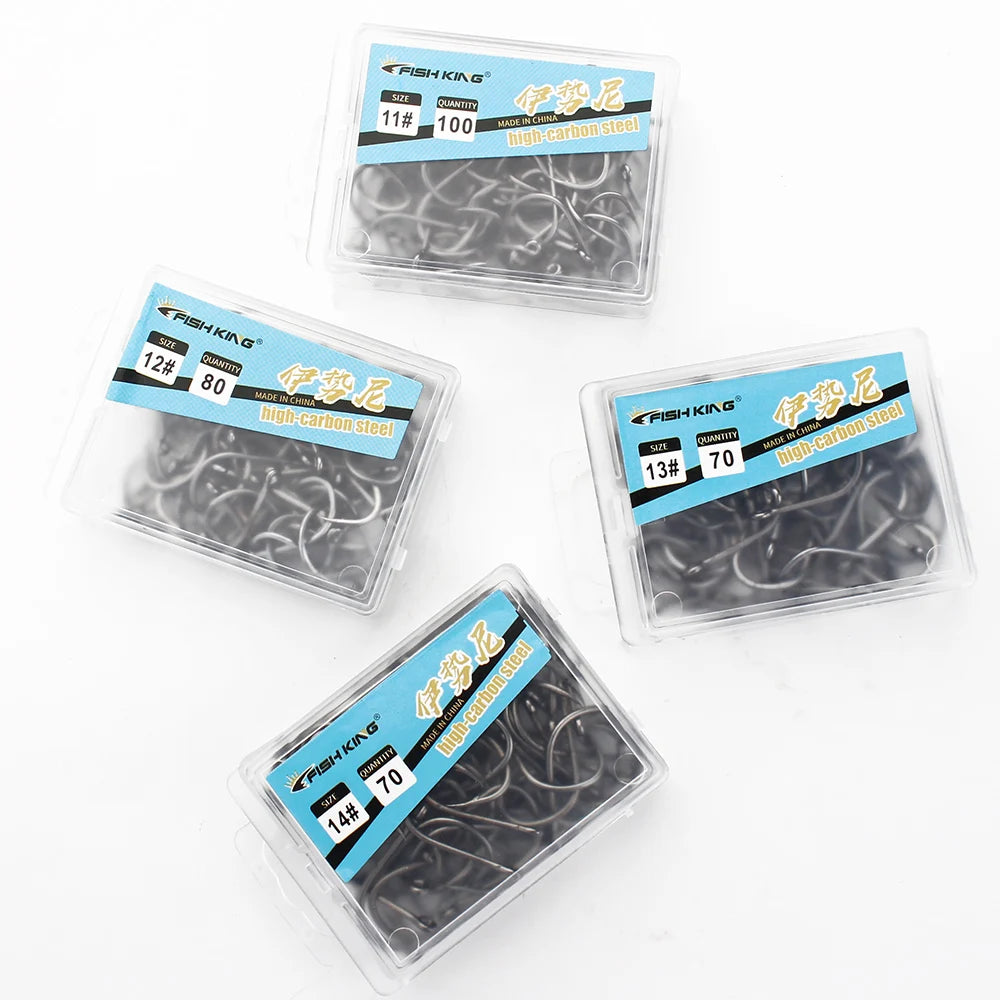 Strong Barbed Hooks for Saltwater Fishing