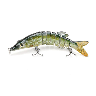 Lifelike Jointed Pike Swimbait for Sea Fishing