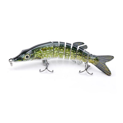 Lifelike Jointed Pike Swimbait for Sea Fishing