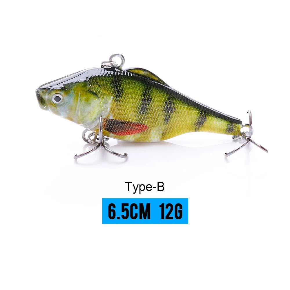 Heavy Vib Sinking Wobbler for Pike Fishing
